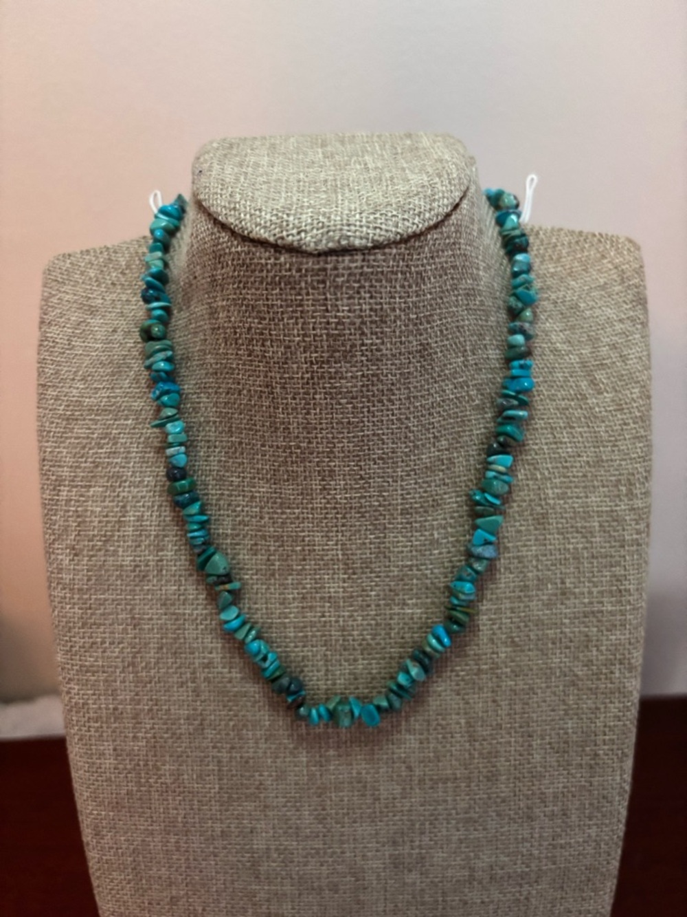 Madison Studio Sterling Silver necklace with turquoise chips stones - NWT